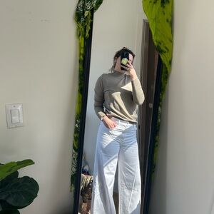 J Crew turtleneck sweater with great shoulder button detail